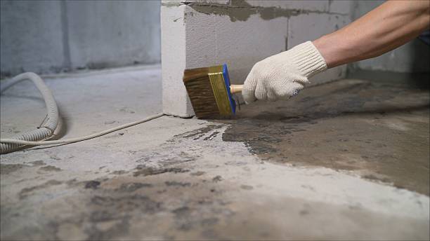 SJ Waterproofing Pros Basement Waterproofing coverage map for Almond, WI and surrounding area